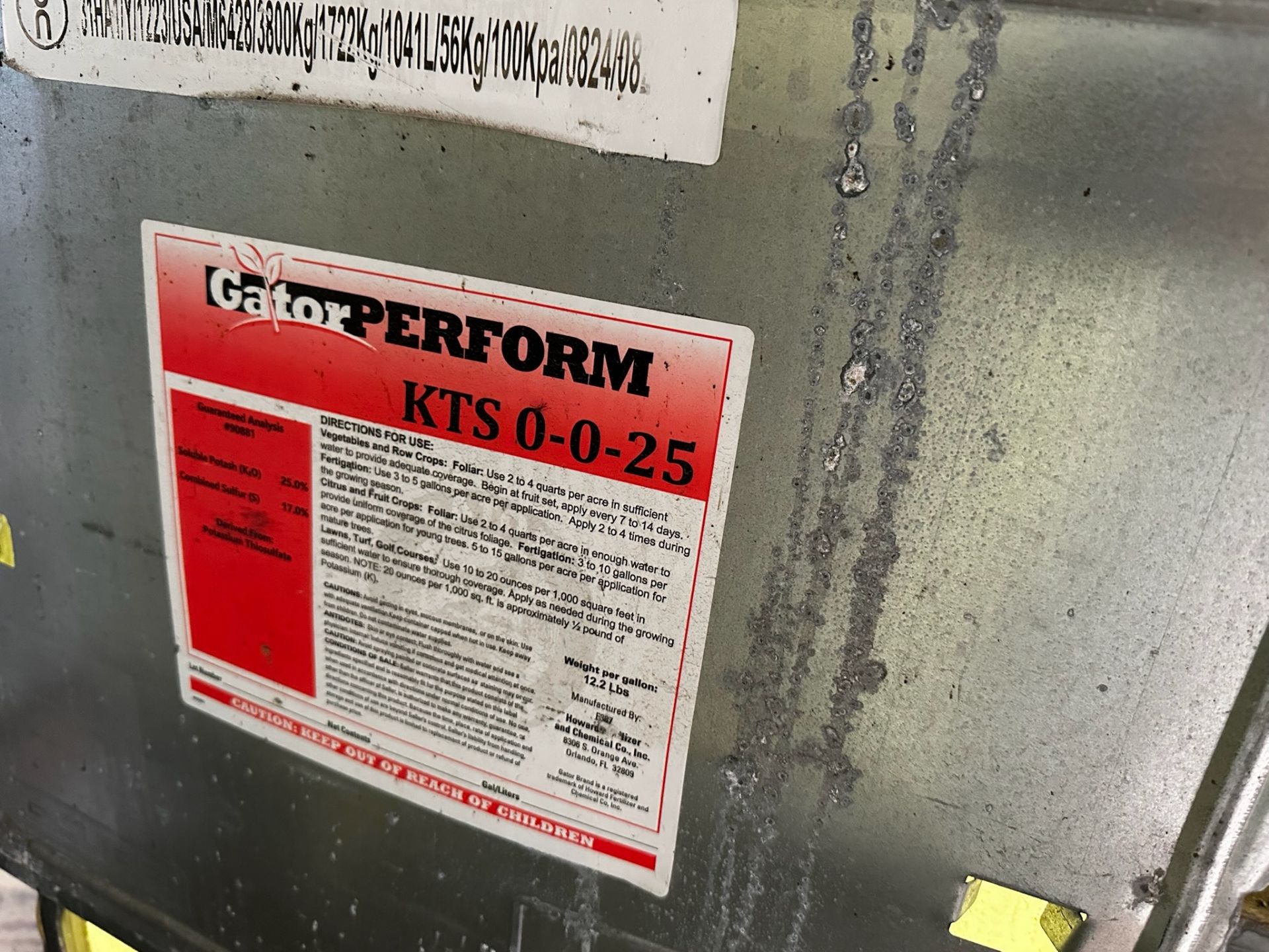 IBC Tote with Chemicals - Image 3 of 3