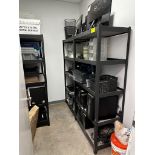 Two Shelves with Content, Desktop Towers other Tech