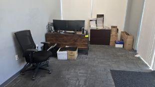Reception Area Furniture and Computer