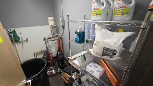 Contents of Janitor Closet - (Excludes Water Heater, Sink, and Faucet)