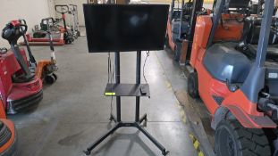 Insignia HDTV and Mobile Cart