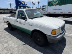 2001 Ford Ranger Service Body Type: Chassis