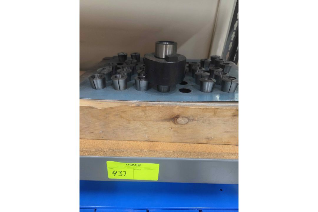 4'x7' Metal Shelving Unit W/ Bits & Pins