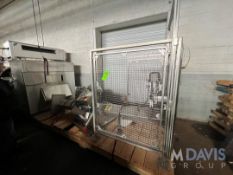 MILLARD MFG CORP S/S TOTE / BUGGY COLUMN LIFT / DUMP, S/N 112566-002, 600 LBS CAPACITY, BELIEVED TO