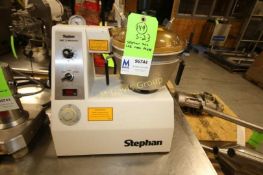 Stephan Universal Laboratory Machine Mixer, Type UMC 5, Model 41 98, SN 724695.01, 220V (INV#96744)