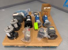 Lot of Assorted Spare Parts Including Motors & Drives