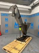 FEED SYSTEMS BOTTLE HOPPER WITH CLEATED ELEVATING CONVEYOR, MODEL FS-B, S/N 1151, APPROX. 20 IN. W X
