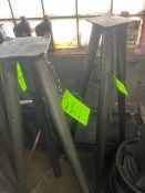 (2) HEAVY DUTY TALL JACK STANDS