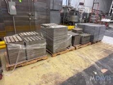(4) PALLETS OF ASSORTED 6X4 SQUARE MOLD PANS & 8X6 ROUND MOLD PANS