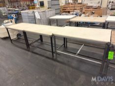 (3) CUTTING BOARD TOP TABLES