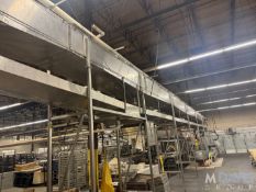 LOT OF OVERHEAD S/S PROOFER CONVEYOR
