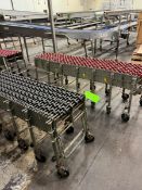 (2) SKATE WHEEL CONVEYOR