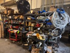 CONTENTS OF (2) SHELVING UNITS