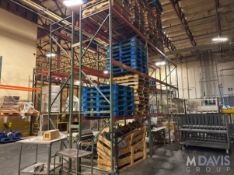 9-SECTIONS OF PALLET RACKING