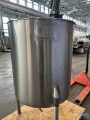 VIATEC 100 GAL STAINLESS STEEL JACKETED MIX TANK