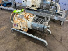 Waukesha 7.5 hp Centrifugal Pump, M/N 216-C, with Aprox. 2