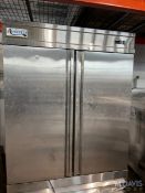 S/S TWO SECTION REACH-IN FREEZER