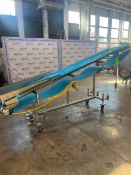 S/S PORTABLE INCLINE BELT CONVEYOR