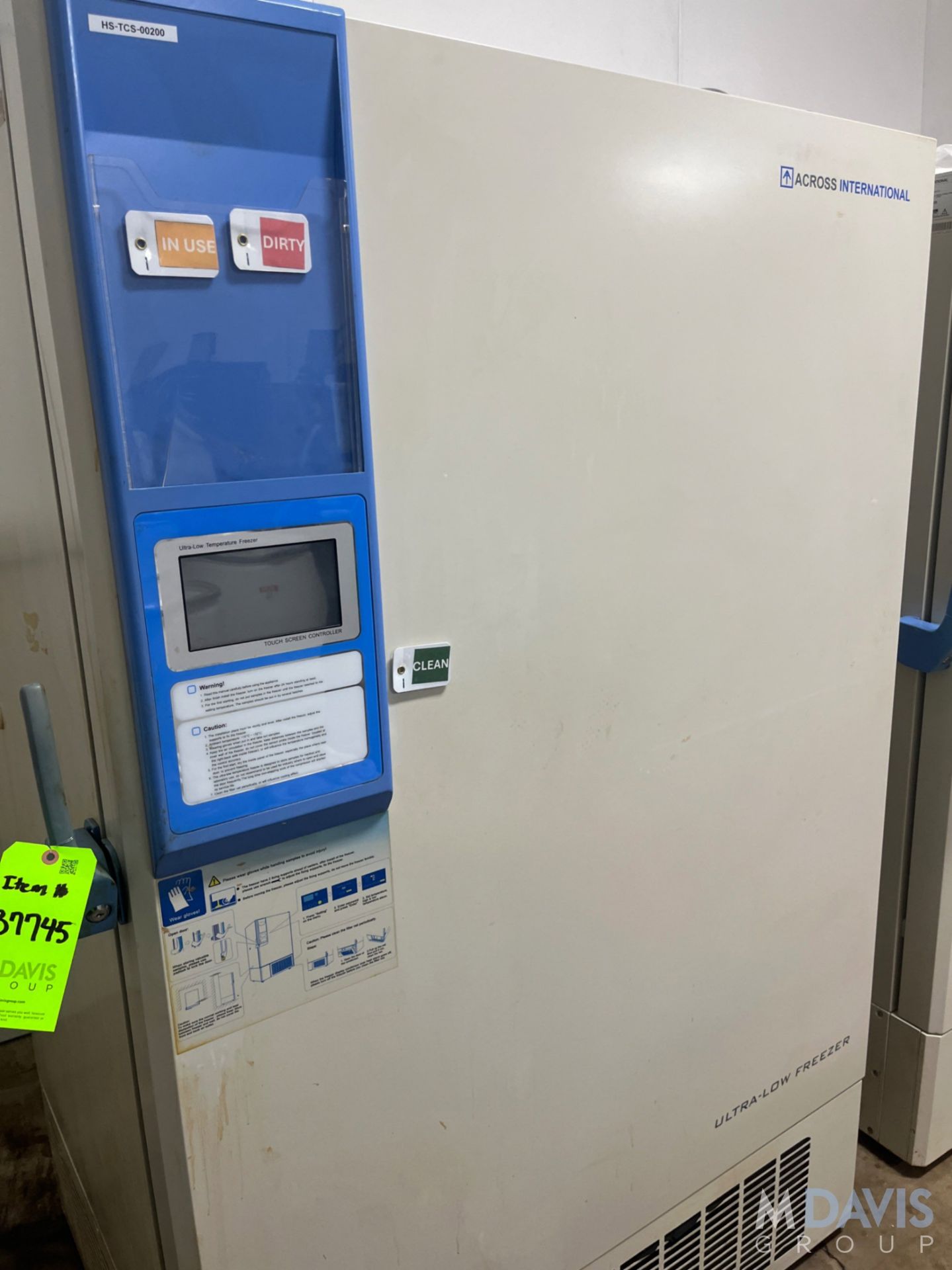 ACROSS INTERNATIONAL ULTRA-LOW TEMPERATURE FREEZER - Image 2 of 9