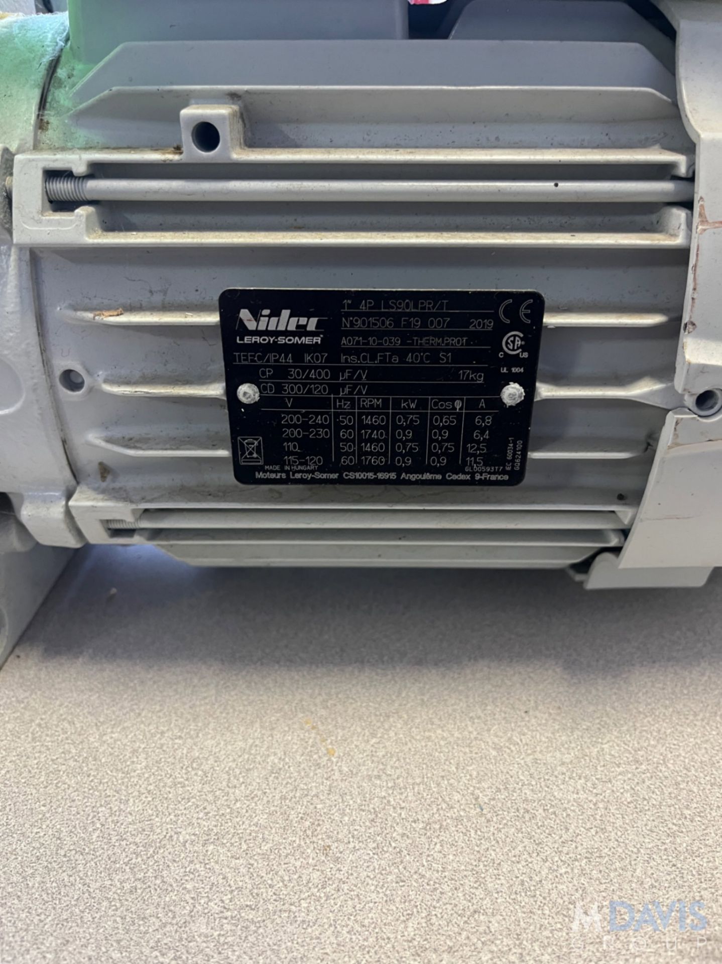 NIDEC MOTOR - Image 4 of 7