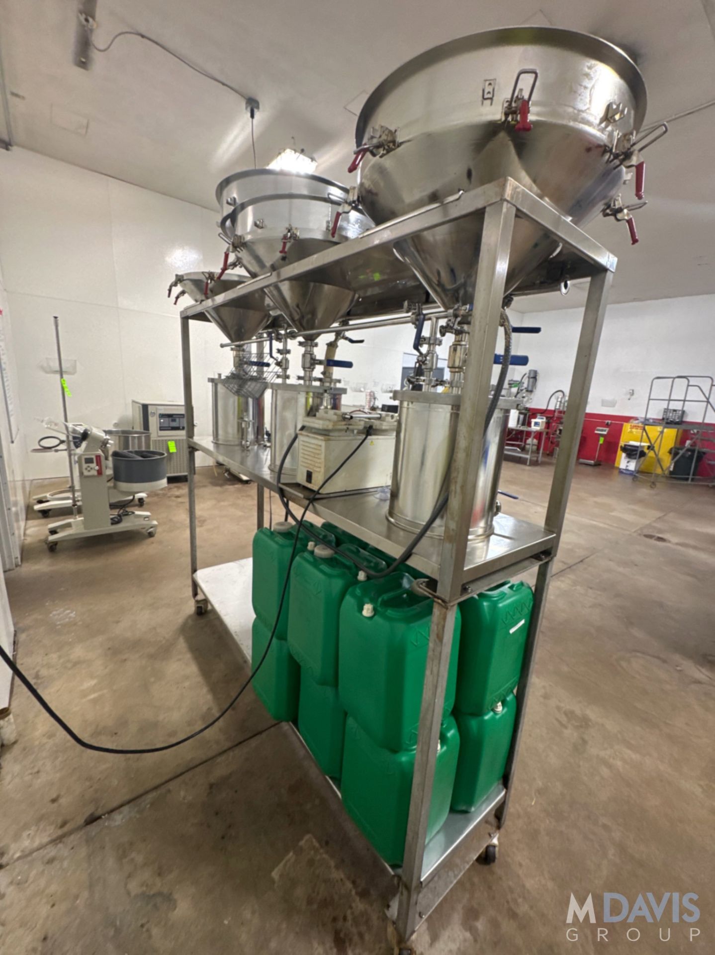 S/S (3) FUNNEL FILTRATION STAND - Image 7 of 7