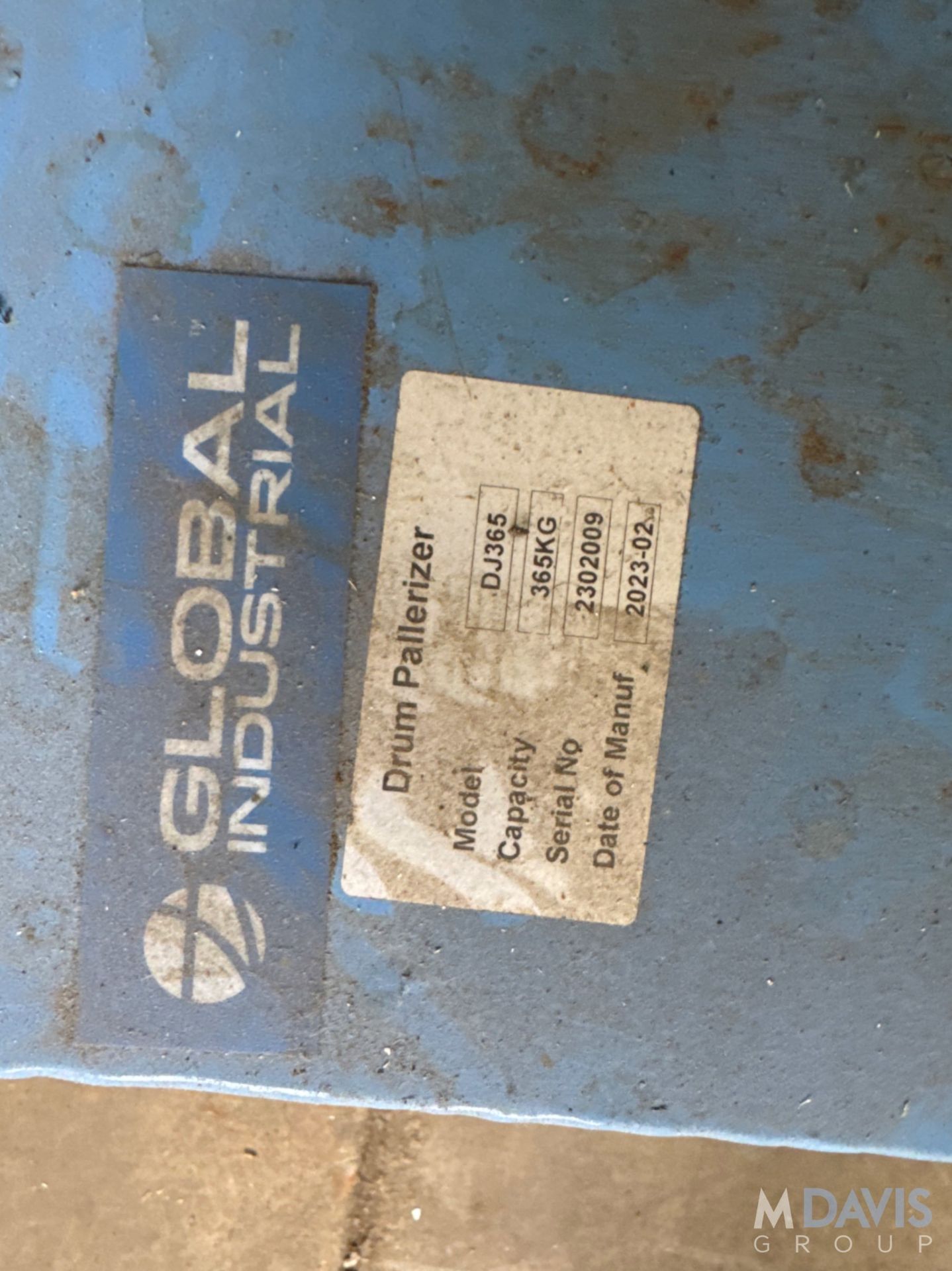 GLOBAL INDUSTRIAL DRUM PALLETIZER - Image 3 of 4