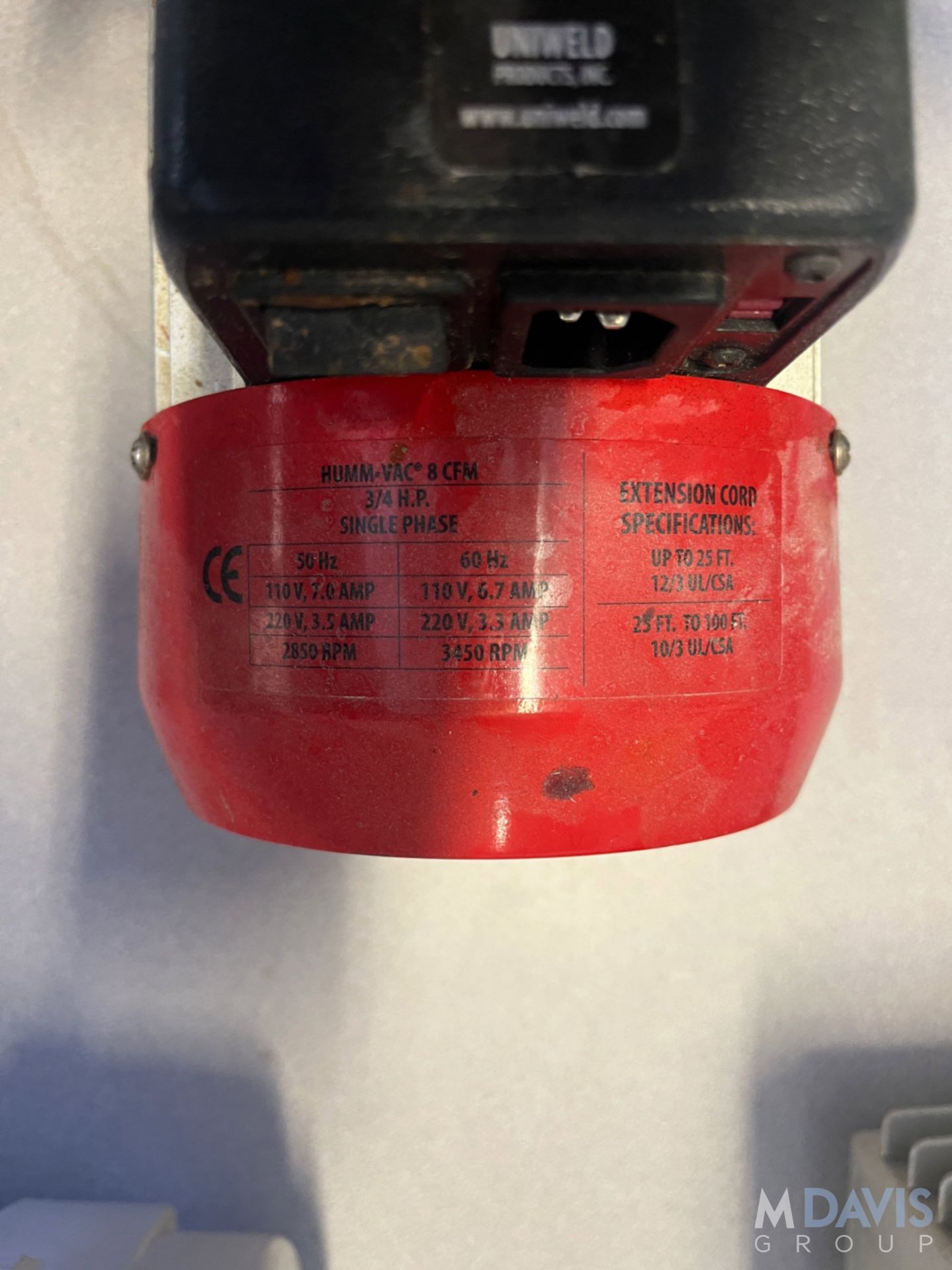 HUMM-VAC 8CFM VACUUM PUMP - Image 4 of 5