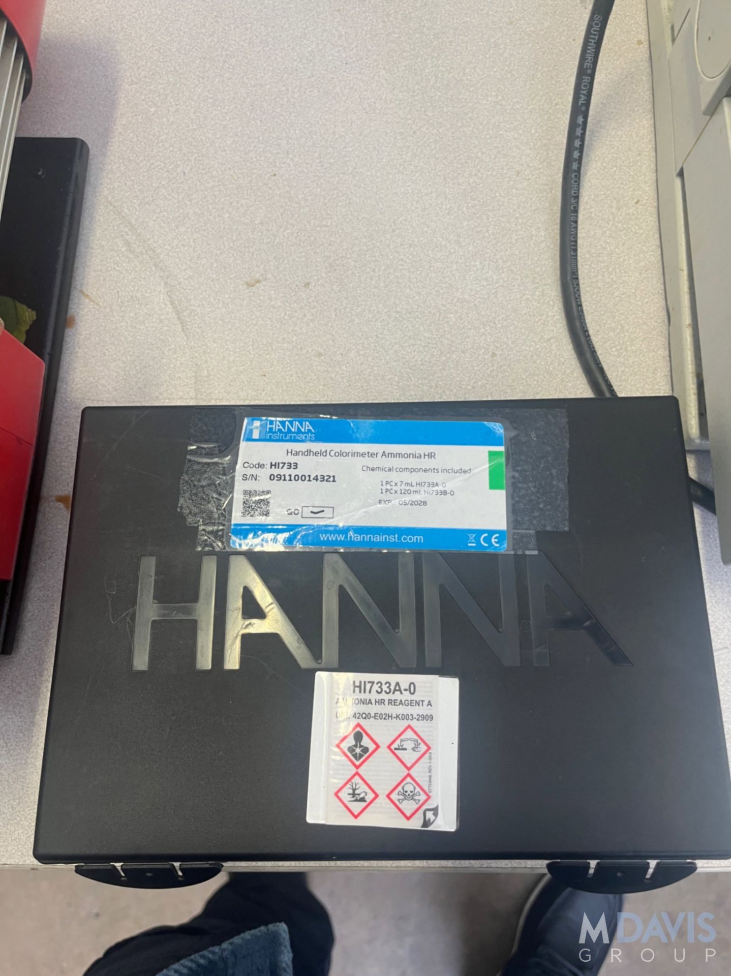 HANNA HANDHELD COLORIMETER AMMONIA HR - Image 2 of 4