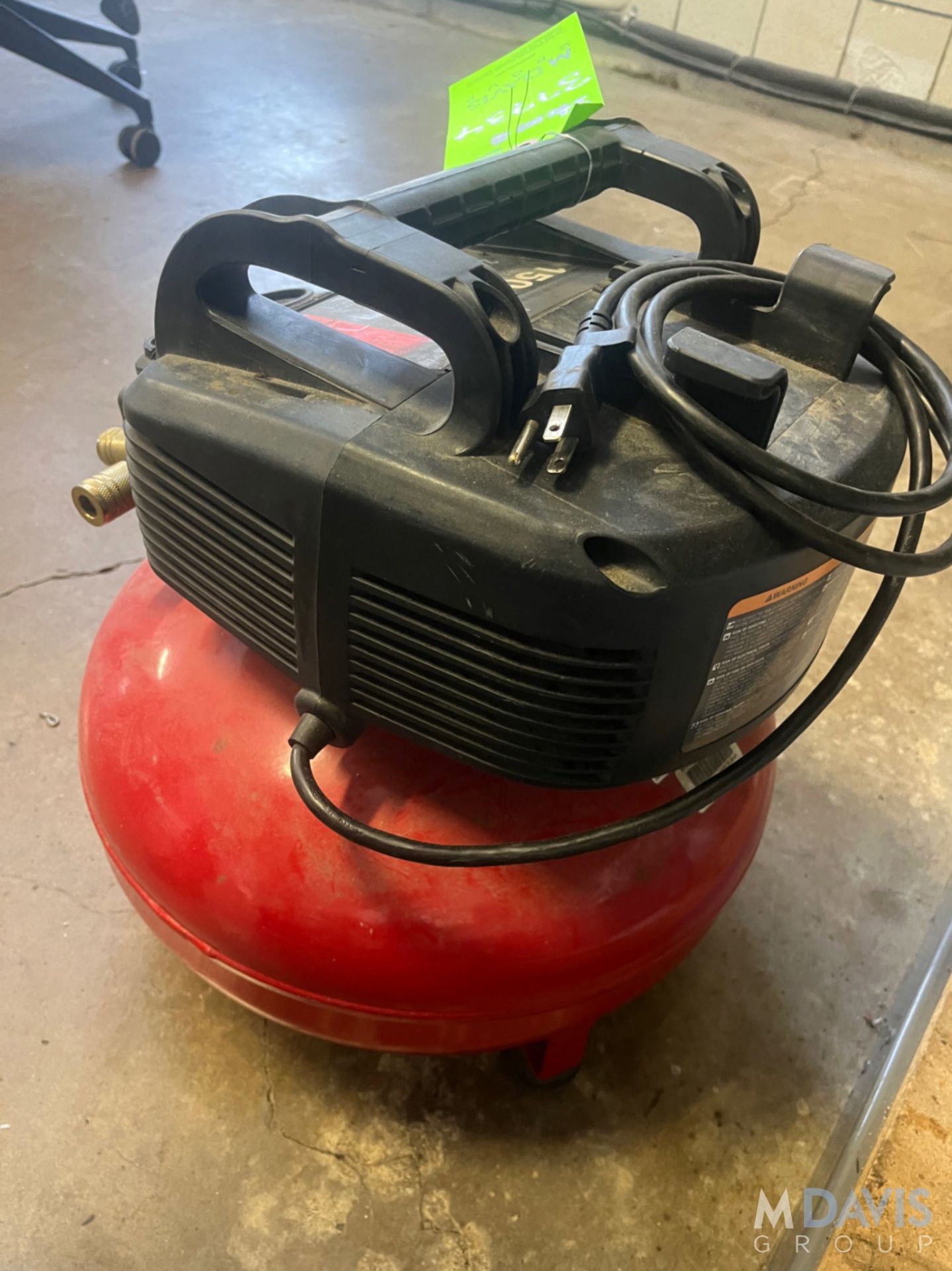PORTER CABLE PORTABLE AIR COMPRESSOR - Image 6 of 6