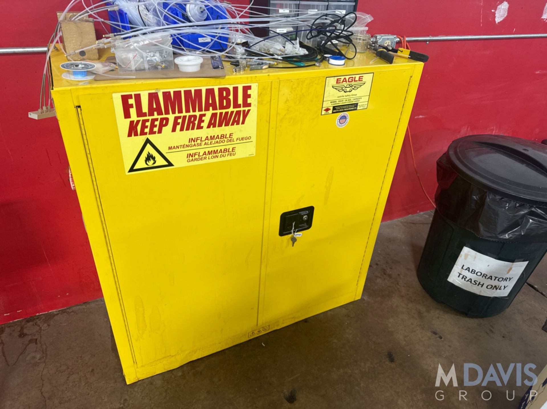 EAGLE 30 GAL. DOUBLE DOOR STORAGE CABINET