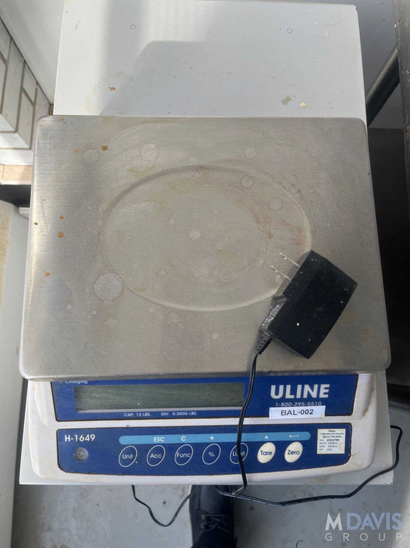 ULINE TABLETOP SCALE - Image 3 of 4