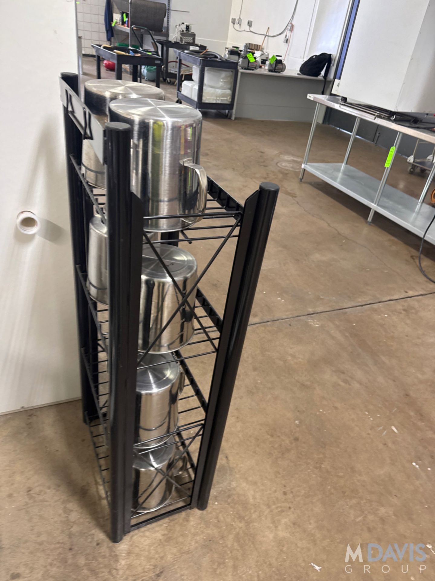 (8) UTS 5000 S/S CONTAINERS WITH SHELVING UNIT - Image 3 of 4