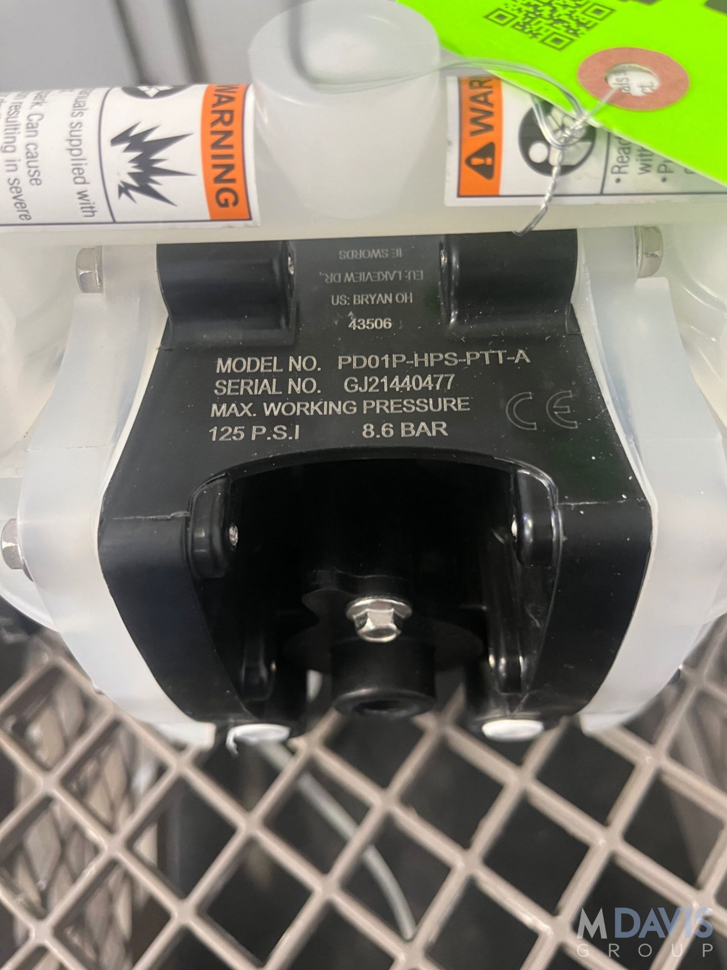 ARO DOUBLE DIAPHRAGM PUMP - Image 8 of 8