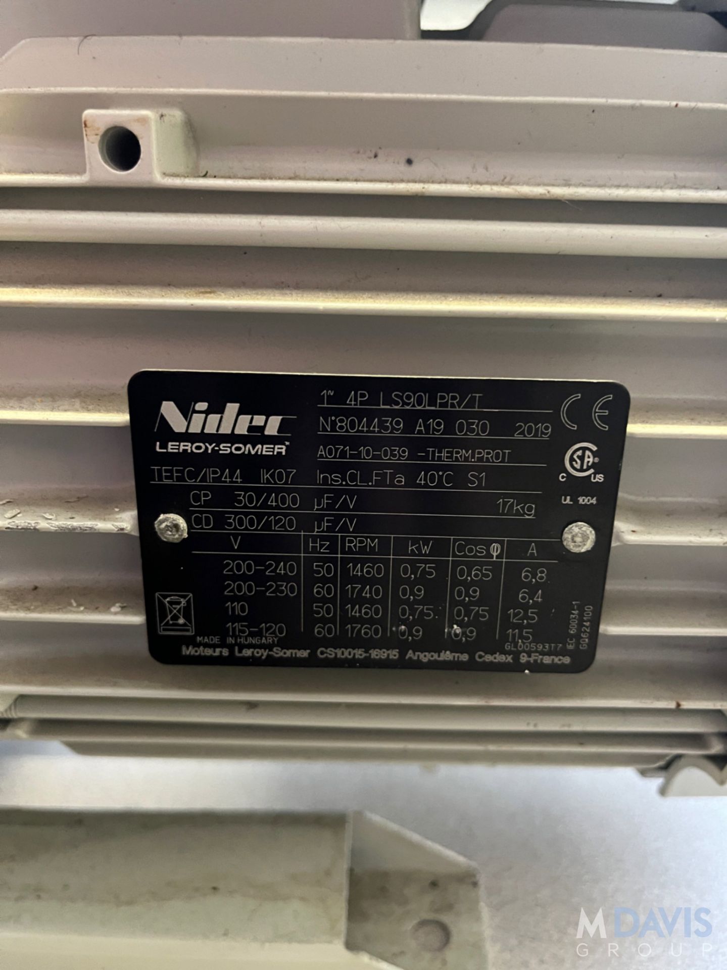 EDWARDS M28 VACUUM PUMP - Image 6 of 6