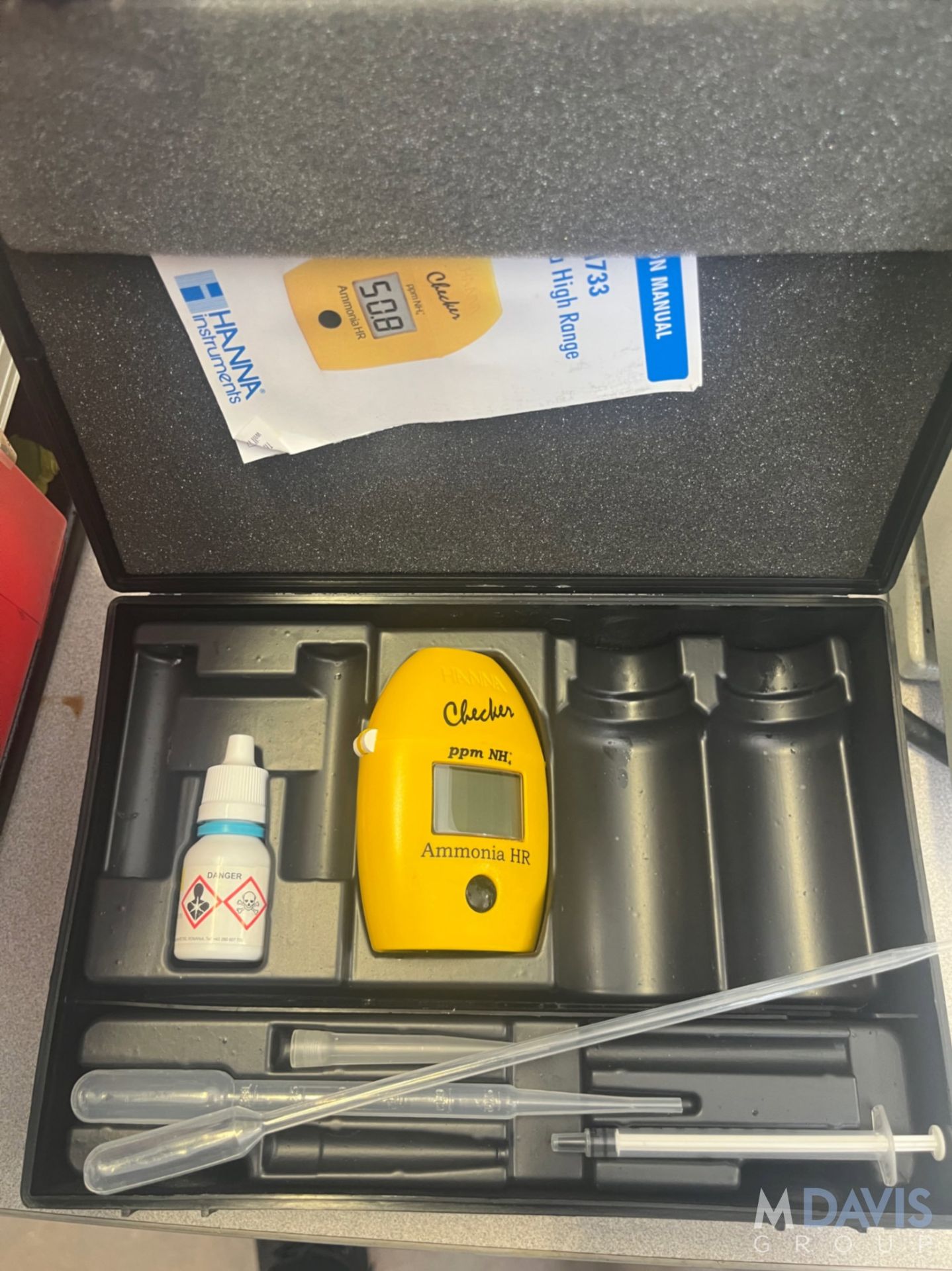 HANNA HANDHELD COLORIMETER AMMONIA HR