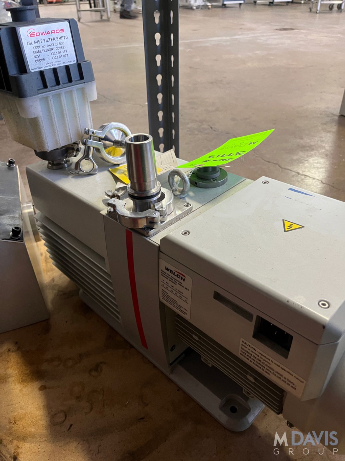 WELCH CRVPRO 16 VACUUM PUMP - Image 5 of 7