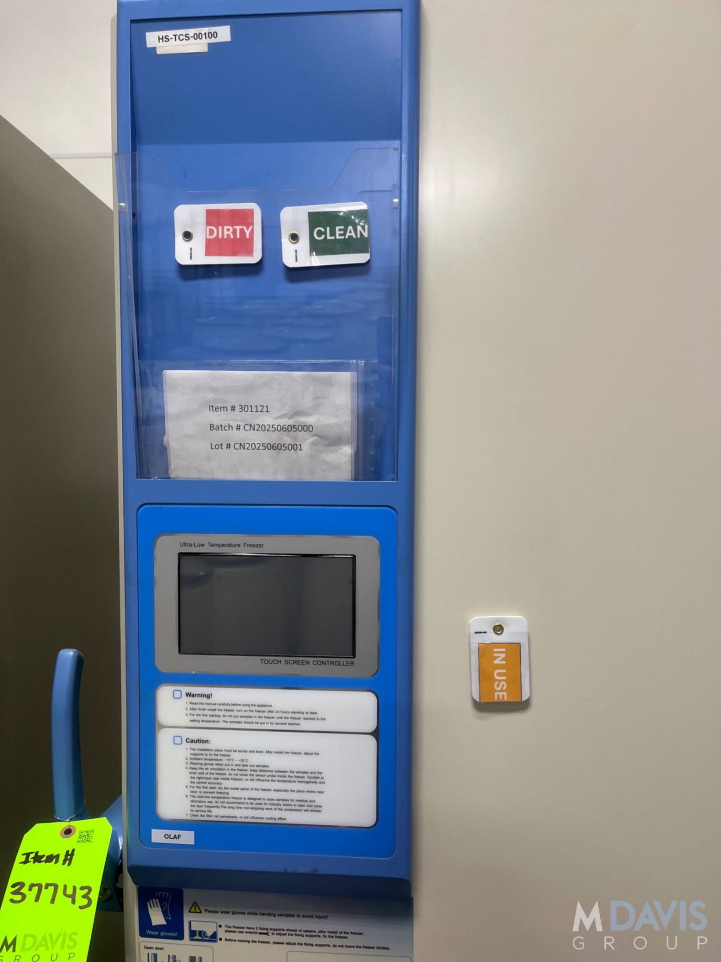 ACROSS INTERNATIONAL ULTRA-LOW TEMPERATURE FREEZER - Image 7 of 12