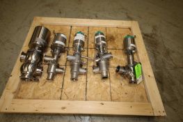 Lot of (5) Tri Clover, Sudmo & Other S/S Air Valves