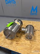 (2) New Baldor 5 hp & 1.5 hp S/S Pump Motors