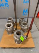 (5) Sharpe 6 S/S Ball Valves