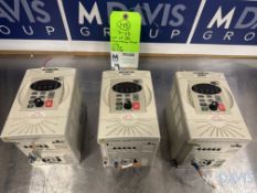 Lot of (3) Automation Direct VFDs