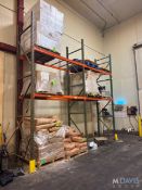 2-SECTIONS OF PALLET RACKING