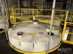 APROX. 20,000 GAL. MILD STEEL VERTICAL TANK