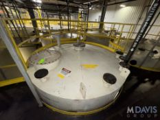 APROX. 20,000 GAL. MILD STEEL VERTICAL TANK