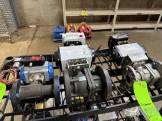 (3) 2-WAY PNUEMATIC ACTUATOR VALVES