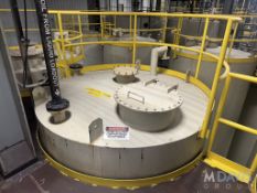 APROX. 11,500 GAL. VERTICAL MIX TANK