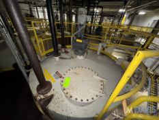 APROX. 12,500 GAL. MILD STEEL VERTICAL TANK