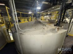 APROX. 17,500 GAL. VERTICAL MIX TANK