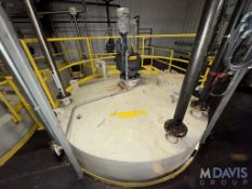 APROX. 12,500 GAL. MILD STEEL VERTICAL TANK