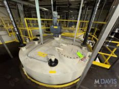 APROX. 20,000 GAL. MILD STEEL VERTICAL TANK